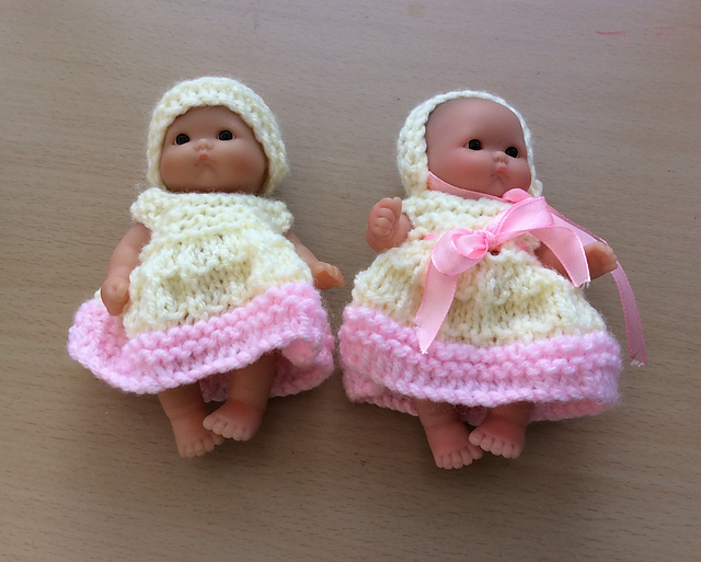 Baby Doll pattern by taffylass knits