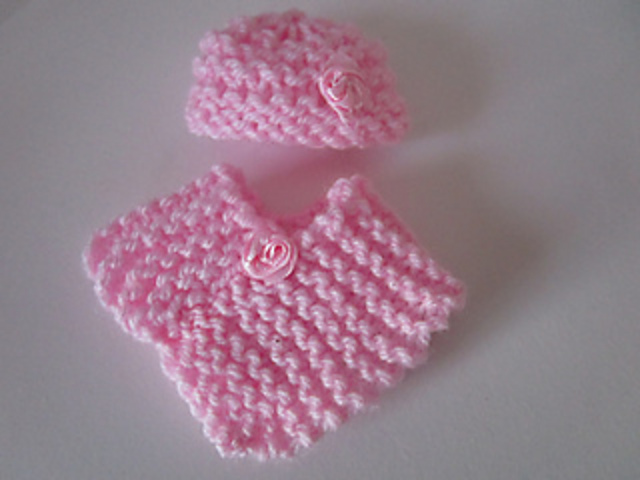Poncho Set for 5" Berenguer Doll