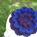 Rainbow Flower Scrubby Dishcloth photo 4