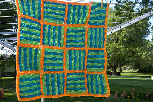Wavy Baby Blanket photo 4