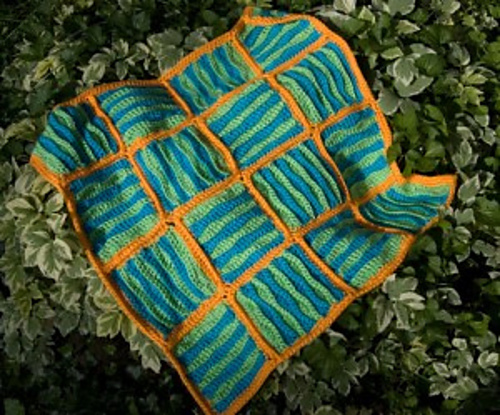 Wavy Baby Blanket photo 5