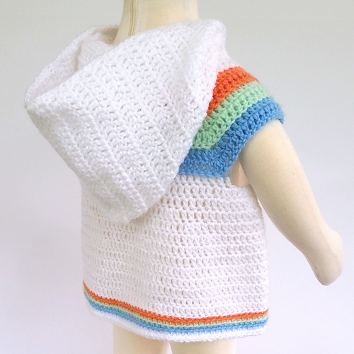 Striped Summer Baby Hoodie photo 2
