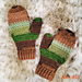 Olivewood Mittens pattern 