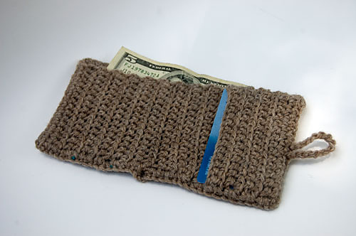 Wool Striped Wallet photo 2