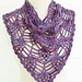 Berry Harvest Bandana Cowl pattern 
