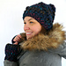 City Lights Hat and Mitts Set pattern 