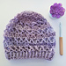 Lavender Kisses Beanie pattern 