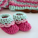 Loopy Love Newborn Baby Booties photo 3