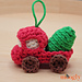 Red Truck Christmas Ornament pattern 