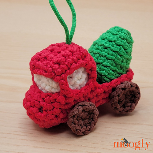 Red Truck Christmas Ornament photo 2