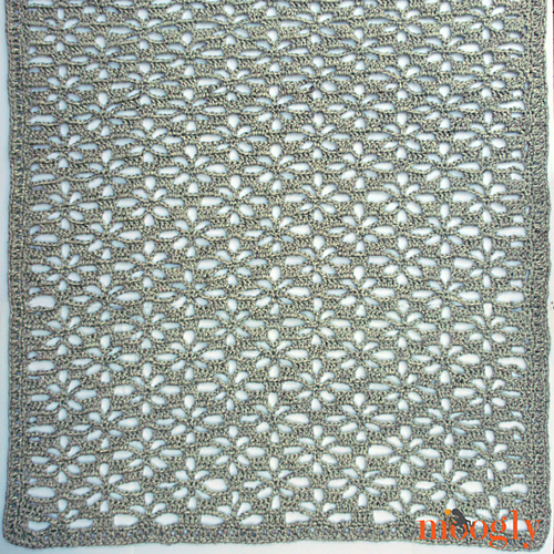 Snowflake Lace Throw photo 1