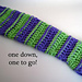 Sweet Striped Crochet Arm Warmers photo 4