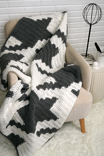 Houndstooth Squares Blanket photo 2