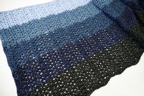 Denim Ombre Wrap photo 2