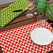 Bright Chevron Placemat pattern 