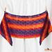 Sunset Shawlette photo 4