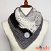 Easy One Skein Bandana Cowl pattern 