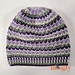 Ridgeline Stripes Crochet Hat pattern 