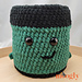 Frankenstein's Monster Treat Basket pattern 