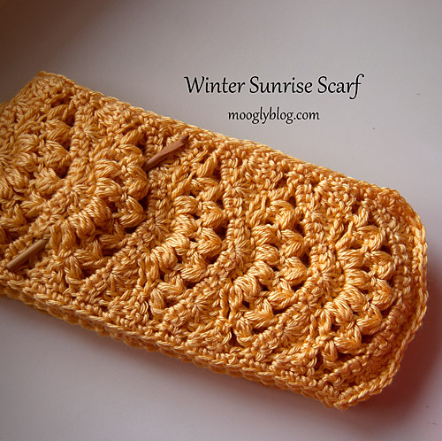 Winter Sunrise Scarf photo 1