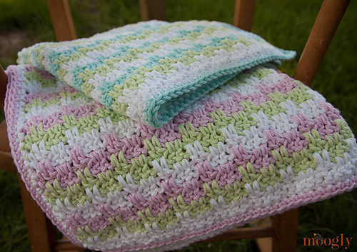 Leaping Stripes and Blocks Blanket photo 8