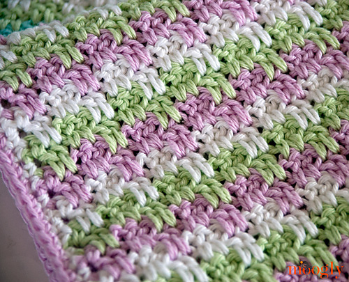 Leaping Stripes and Blocks Blanket photo 9