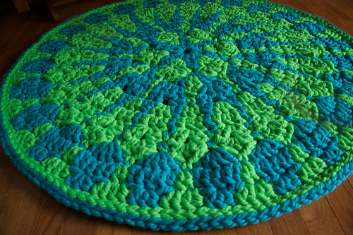 Shocking Mandala Rug photo 2