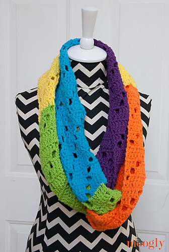 Neon Dreams Infinity Scarf photo 2