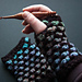 Moroccan Midnight Fingerless Mitts photo 3
