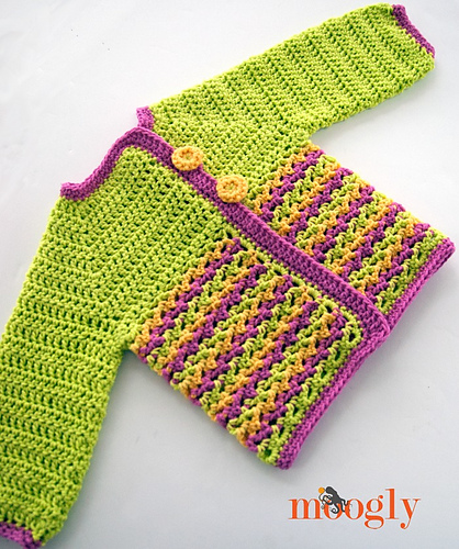 Loopy Love Baby Sweater photo 1