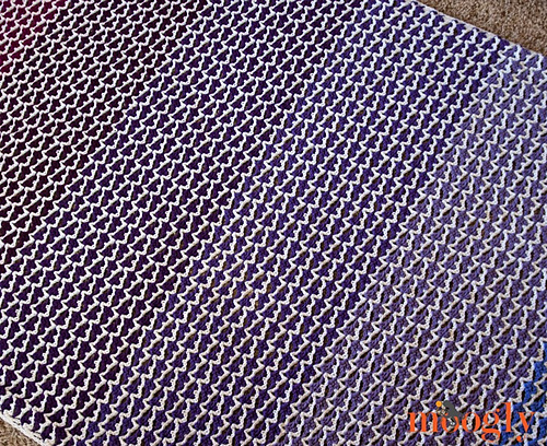 Ombre Arrows Afghan photo 4