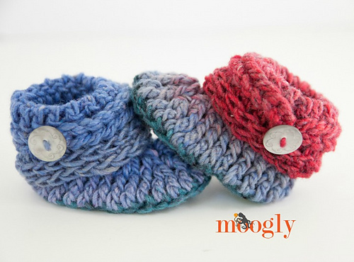 Ups and Downs Baby Booties photo 3