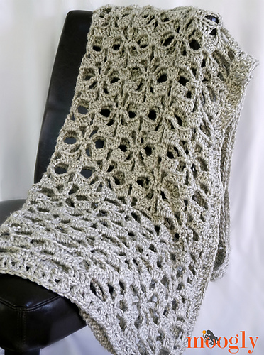 Snowflake Lace Throw photo 3