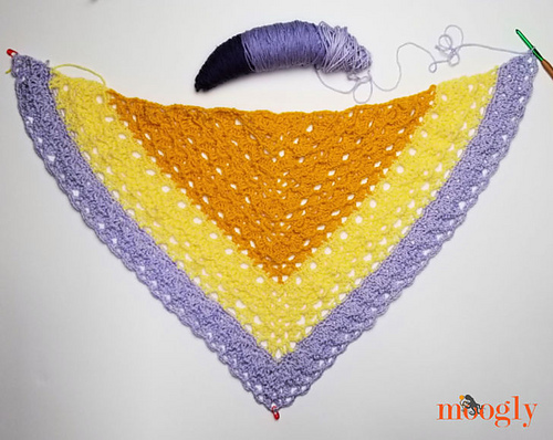 Ravelry: Blue Moon Shawl pattern by Tamara Kelly