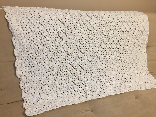 Irish Wave Baby Afghan & Scarf photo 4