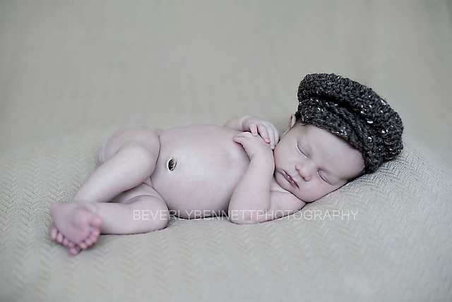 newborn newsboy cap