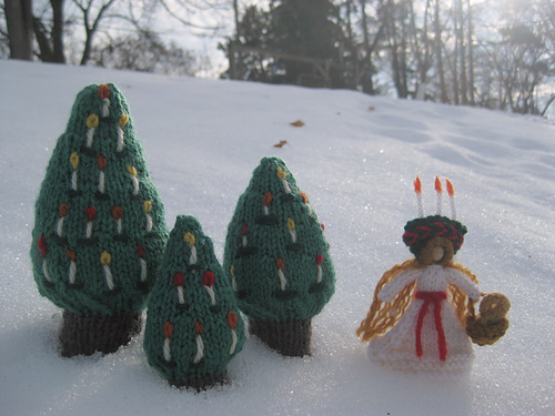 Candlelit Christmas Trees photo 3