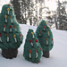 Candlelit Christmas Trees pattern 