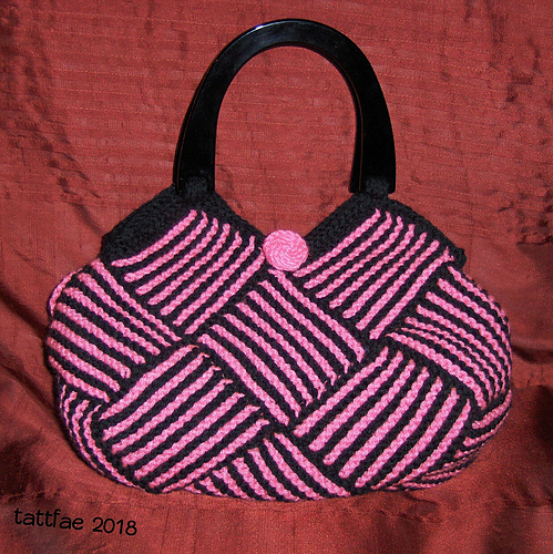 Garter Stripe Square Bag 다른 모습 2