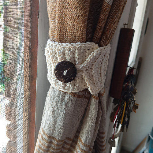 Sujeta cortinas Boho