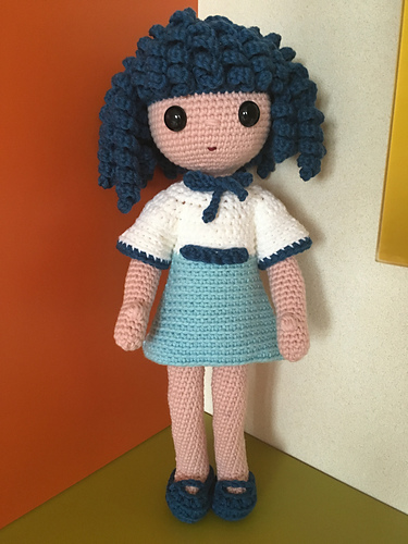 Blue doll photo 2
