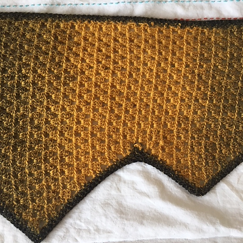 Gradient Granny multi-triangular shawl photo 9