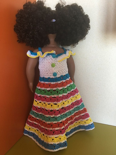 Mandala dress 18" photo 11