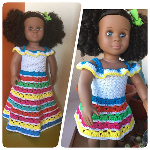 Mandala dress 18" photo 1