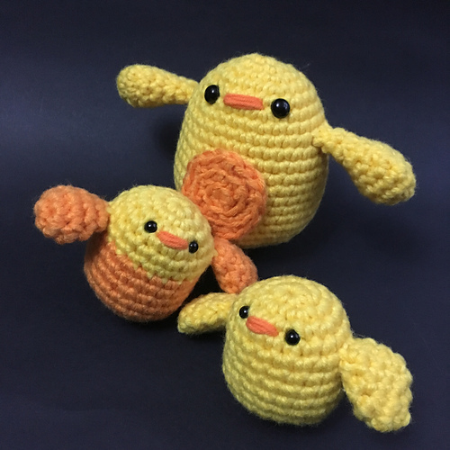 Ravelry: Big bird & Baby birds pattern by Teresa Alvarez