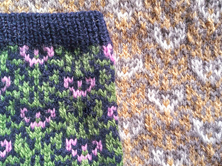 Three-colour Hope Grows Roots Cowls in differing colour combinations