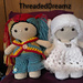 Crochet Doll PigTail Hair pattern 