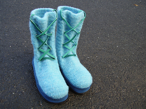 Calli Felted Boots - FreshStitches