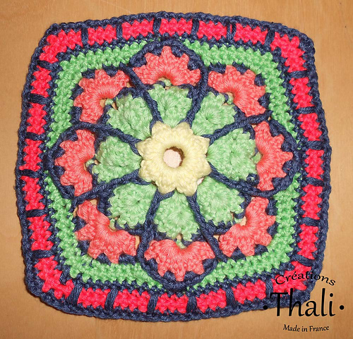 Sac en granny vitrail photo 2