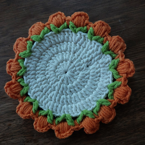 Pressed Tulip Flower Coaster photo 7